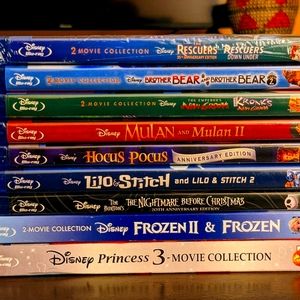 Disney Blu-ray Bundle 17 Films UNOPENED